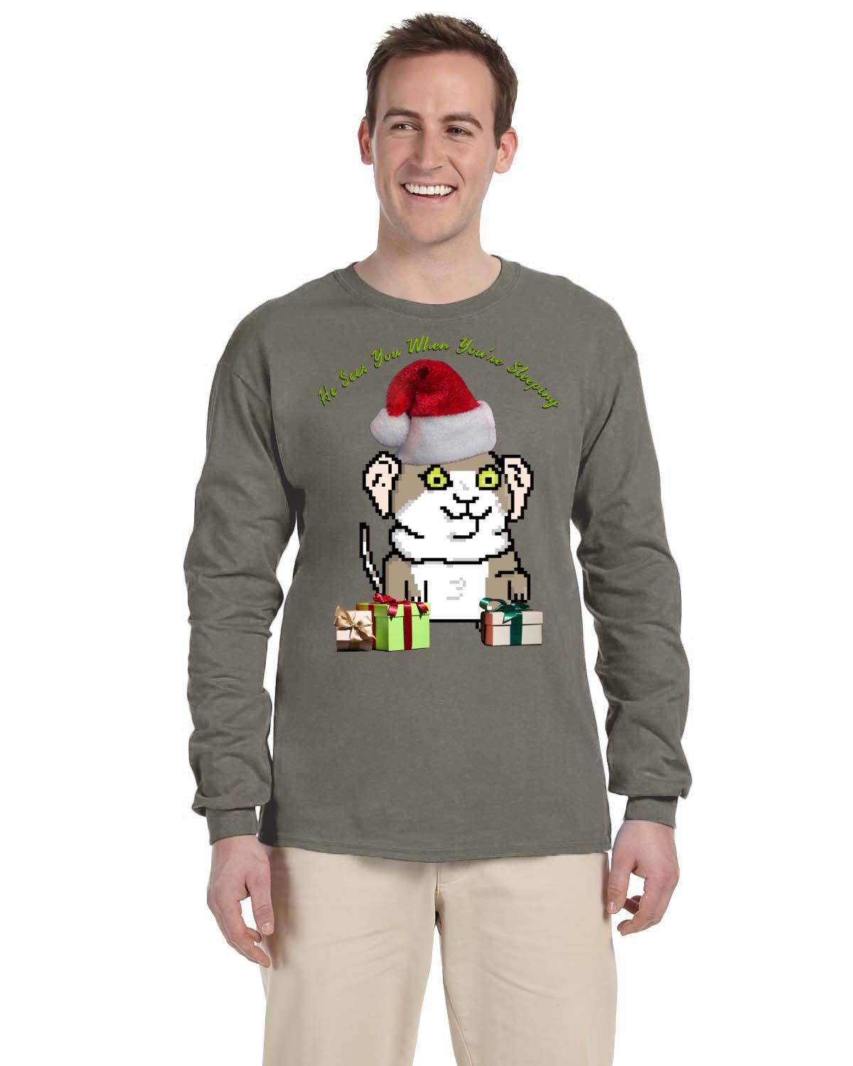 Christmas Gerbil Sees You Sleeping (Ultra Cotton)