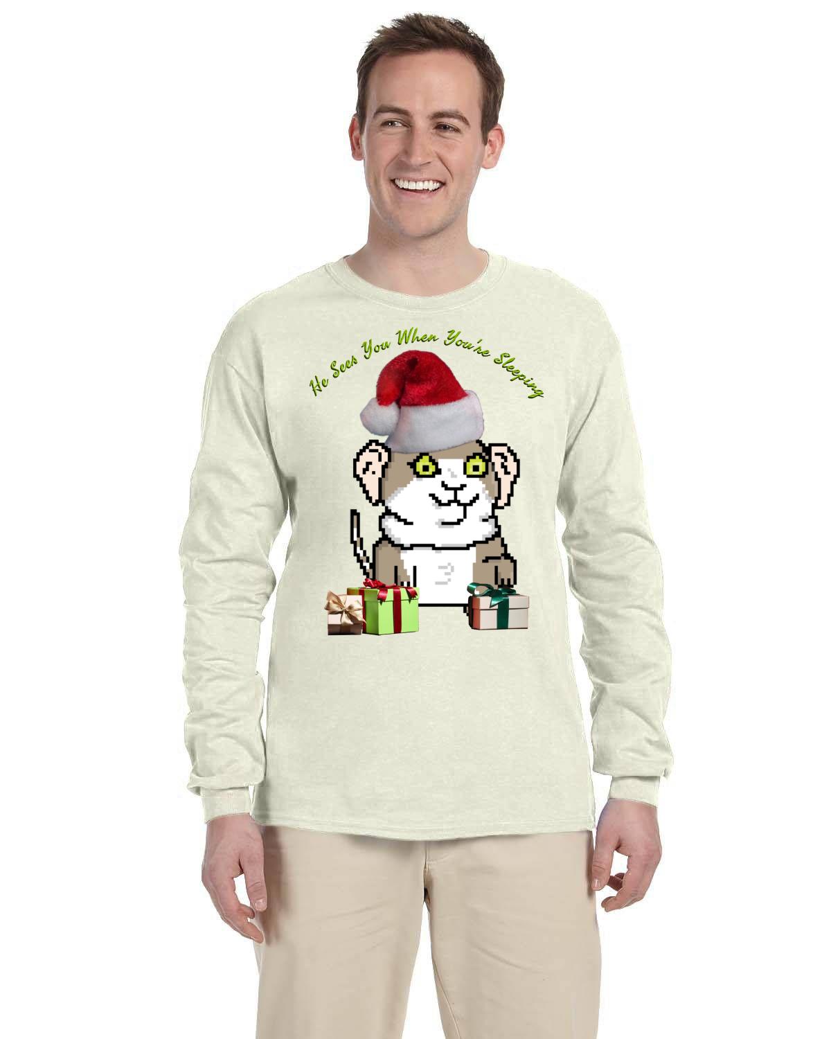 Christmas Gerbil Sees You Sleeping (Ultra Cotton)