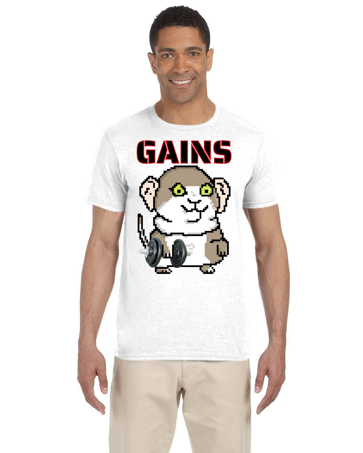 Gerbil Gains T-Shirt (Softstyle)