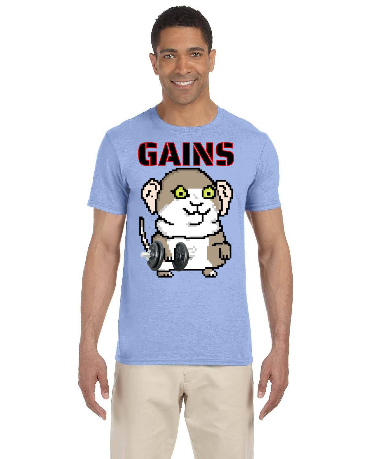 Gerbil Gains T-Shirt (Softstyle)