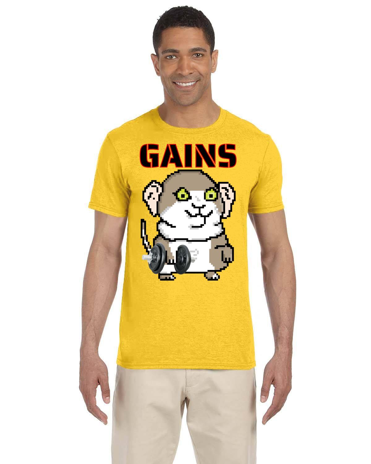 Gerbil Gains T-Shirt (Softstyle)